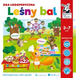 Kapitan Nauka. Gra logopedyczna. Leśny bal - Opracowanie zbiorowe
