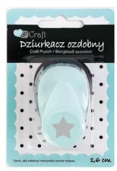 Dziurkacz ozdobny gwiazda 1,6cm - Dalprint