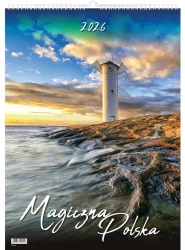 Kalendarz 2026 wieloplanszowy magiczna Polska - Evena