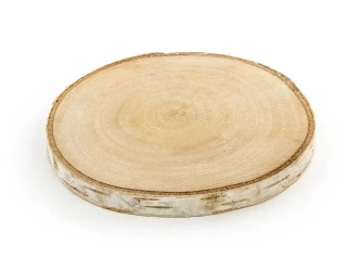 Podstawki drewniane 10-12cm 2szt - PartyDeco