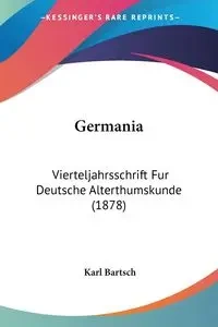 Germania - Karl Bartsch