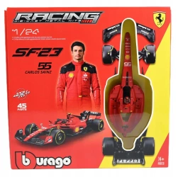 BBURAGO BOLID F1 Ferrari SF-23 Carlos Sainz 1:24 BBURAGO MODEL DO ZŁOŻENIA - Bburago