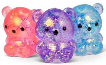 Misie Scrunchems antystresowe brokatowe MIX - One for Fun