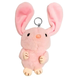 Brelok pluszowy różowy królik - MCD
