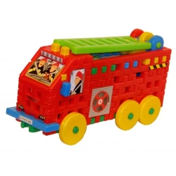 Klocki konstrukcyjne Straż pożarna - Macyszyn Toys