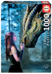 Puzzle 1000 Pewnego razu Anne Stokes 110191 - Educa