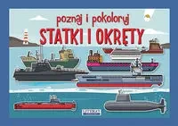 Poznaj i pokoloruj. Statki i okręty - Krzysztof Tonder