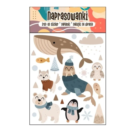 Naprasowanki Termo Naklejki na Ubrania Zwierzątka - Cass film