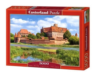 Puzzle 3000 Zamek w Malborku - Polska CASTOR - Castorland