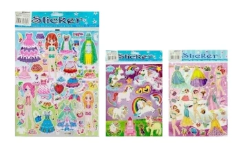 Naklejki laser grirls 20x25mm - Penword