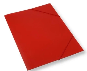 Teczka A4 z gumką czerwona - Penword