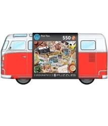 Puzzle 550 TIN VW Bus Road Trips 8551-5576 - Eurographics