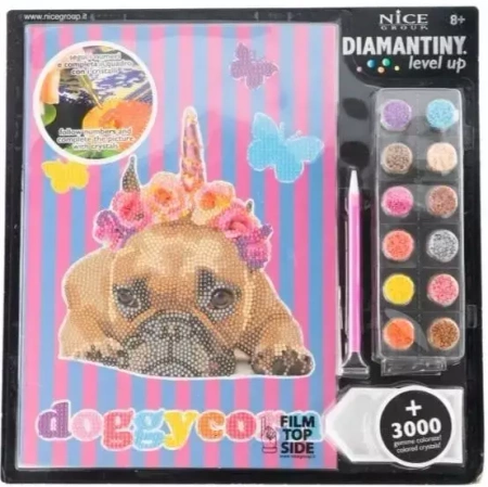 Mozaika diamentowa Level Up - Doggycorn - Nice Group