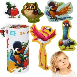 Puzzle 25 5w1 Ptaki - Cubika