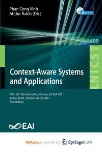 Context-Aware Systems and Applications - Cong Vinh Phan