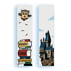 Zakładka kartonowa - Książki zmieniają w... - Molom