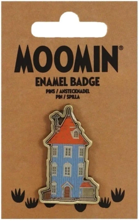 Muminki Przypinka metalowa - Dom Muminków - Half Moon Bay