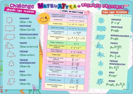 Podkładka na biurko - Matematyka - Henry