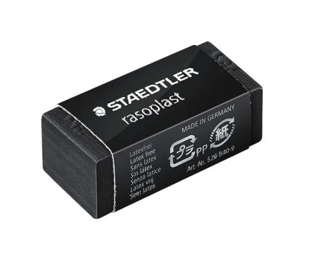 Display Gumka Rasoplast czarna Staedtler 40 szt.