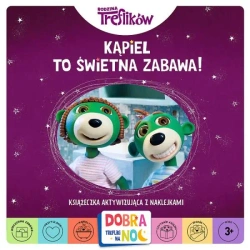 Kąpiel to świetna zabawa! Książeczka aktywizująca z naklejkami - opracowanie zbiorowe