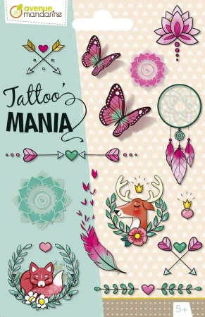 Tatuaże Tattoo Mania Bohemian - AVENUE MANDARINE