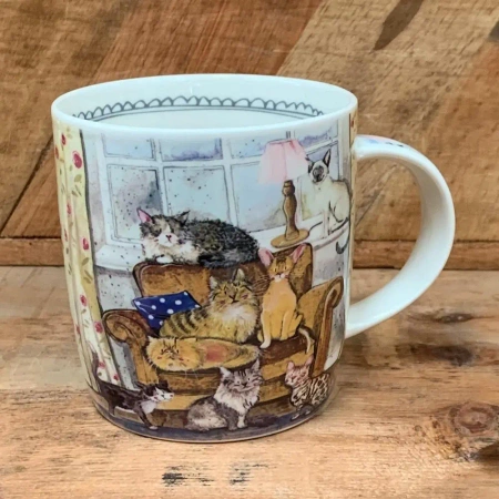 Kubek M38 Dom pełen kotów - Alex Clark