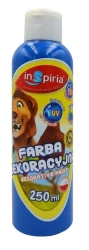 Farba dekoracyjna fluorescencyjna niebieska 250ml - InSpiria