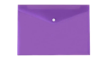 Teczka koperta A4 satyna fioletowa - Biurfol
