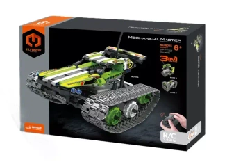 Klocki R/C Pojazd na gąsienicach 3w1 - Immaster