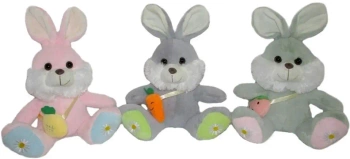 Królik zajączek 22cm MIX - Sun-Day