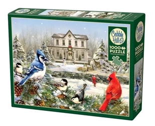 Puzzle 1000 Ptasie zebranie G3 - Cobble Hill