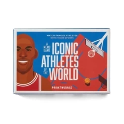 Gra karciana Memory - Iconic Athletes - PRINTWORKS