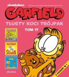 Garfield T.17 Tłusty koci trójpak - Jim Davis, Jim Davis