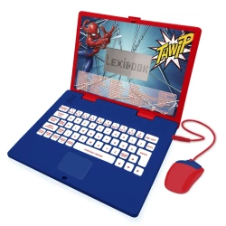 Laptop edukacyjny Spider-Man 124 aktywności (polski/angielski) JC598SPi17 - Lexibook