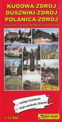 Mapa tur. - Kudowa, Duszniki, Polanica 1:12 000 - opracowanie zbiorowe