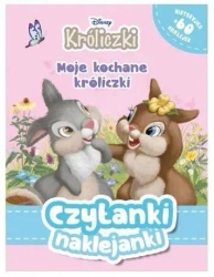 Czytanki naklejanki. Moje kochane króliczki.Disney - praca zbiorowa