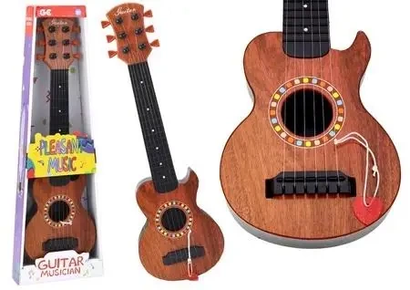 Gitara brązowa - Leantoys