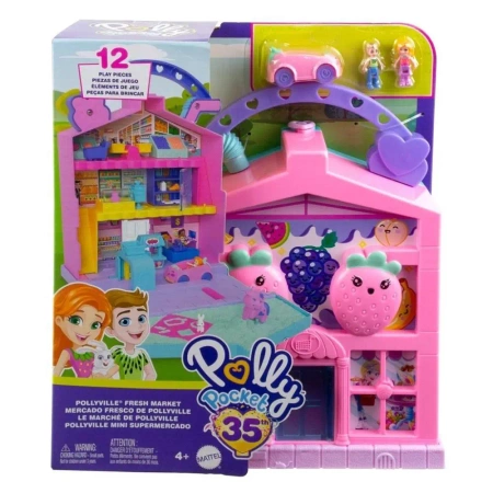 Polly Pocket. Targ Farmerski Pollyville - Mattel