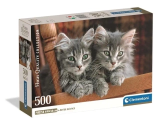 Puzzle 500 Kittens - Clementoni