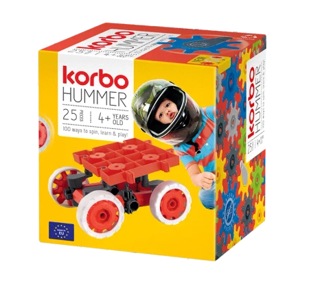 Klocki Korbo Hummer 25 elementów red