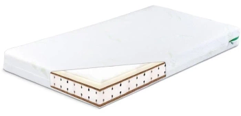 Materac pianka termoelastyczna-kokos aloe 120x60cm - Sensillo