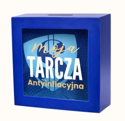 Skarbonka tarcza antyinflacyjna - Kukartka
