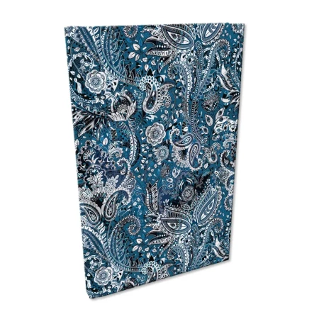 Notes A5 kratka Soft Touch Ornament Blue - EV-Corp
