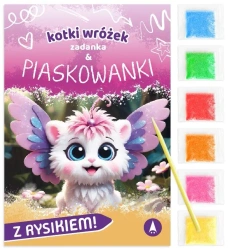 Zadanka & piaskowanki. Kotki wróżek - Wioleta Żyłowska