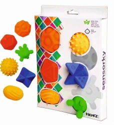 Piłki sensoryczne 6szt - Hencz Toys