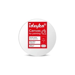 Płótno malarskie na blejtramie okrągłym 19cm - Ideyka