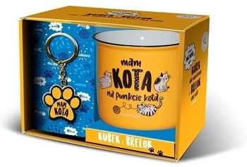 Zestaw kubek + brelok Pupil-kot - Pan Dragon