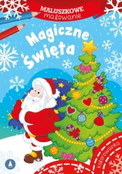 Maluszkowe malowanie. Magiczne święta - Wydawnictwo Skrzat