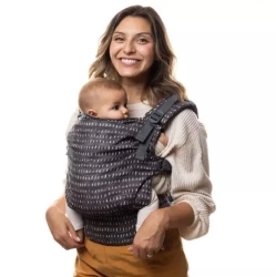 Nosidełko BOBA X - denim z nadrukiem