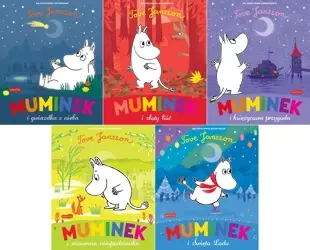 Muminek Pakiet 5 książek Tove Jansson - Tove Jansson, Richard Dungworth